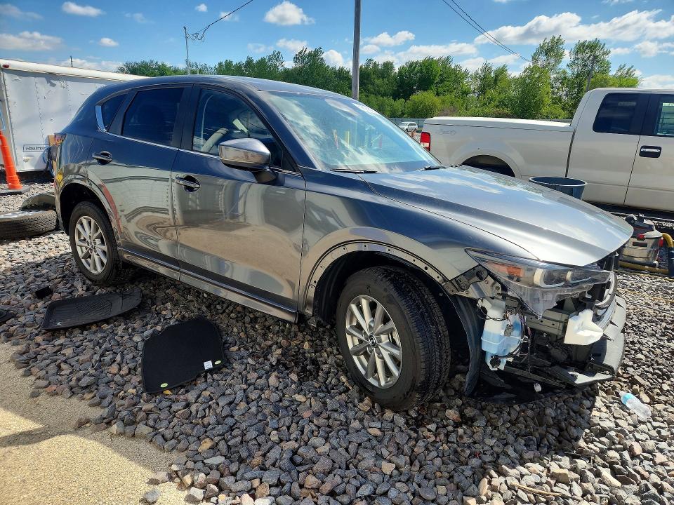 2025 Mazda Cx-5 VIN JM3KFBCM0S0691896 COPART salvage auction — FRONT END, Il - Salvage Certificate, sold $9,900 on 2026-07-06 (photo 4)