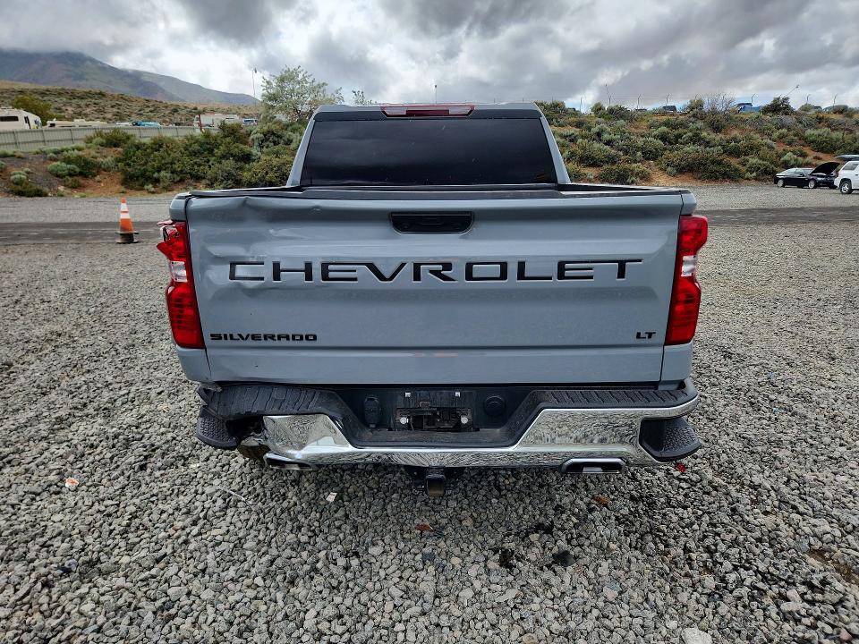 2024 Chevrolet Silverado VIN 1GCUDDED7RZ340392 COPART salvage auction — REAR END, Nv - Salvage Title, sold $25,750 on 2026-09-24 (photo 6)