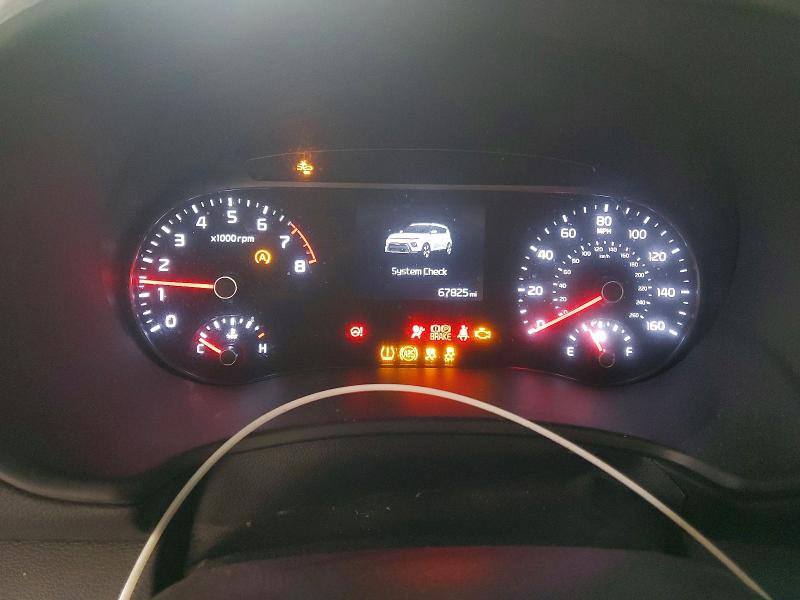 2022 Kia Soul VIN KNDJ23AU4N7821179 COPART salvage auction — FRONT END, Az - Cert Of Title - Salvage, sold $2,450 on 2026-07-06 (photo 9)