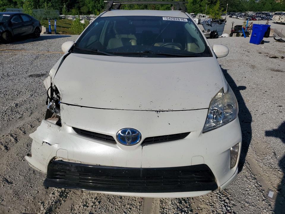 2014 Toyota Prius VIN JTDKN3DU3E1786189 COPART salvage auction — FRONT END, Ga - Cert Of Title-Salvage, sold $3,100 on 2026-07-06 (photo 5)