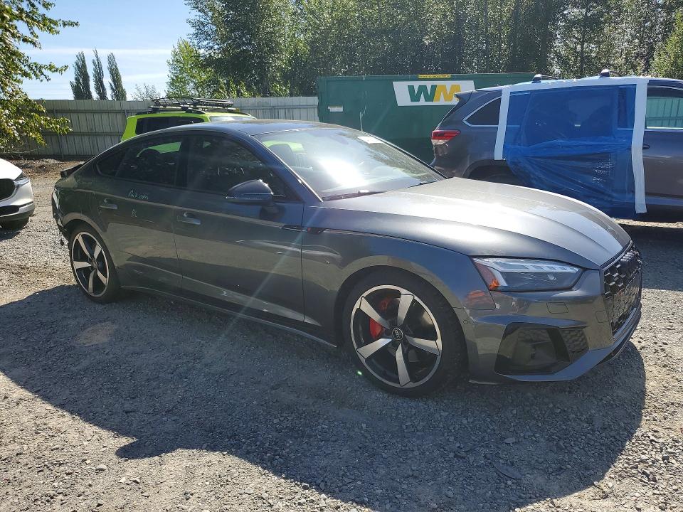 2024 Audi A5 VIN WAUEACF54RA020778 COPART salvage auction — REAR END, WA - BILL OF SALE, sold $14,800 on 2026-08-17 (photo 4)