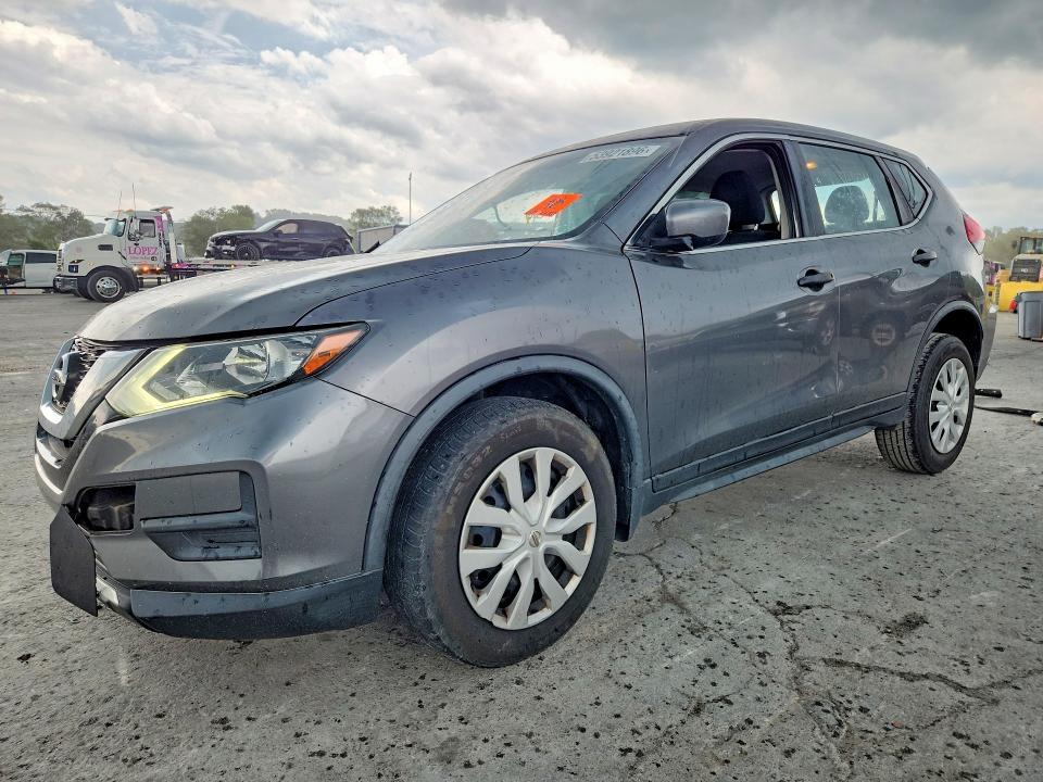 2017 Nissan Rogue VIN JN8AT2MV9HW023576 COPART salvage auction — SIDE, TN - SALVAGE CERTIFICATE, sold $175 on 2026-07-29 (photo 1)