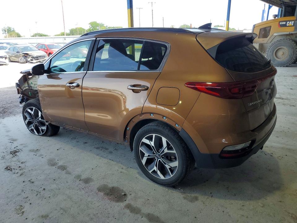 2020 Kia Sportage VIN KNDPNCAC5L7685702 COPART salvage auction — FRONT END, Tx - Salvage Vehicle Title, sold $2,850 on 2026-07-14 (photo 2)