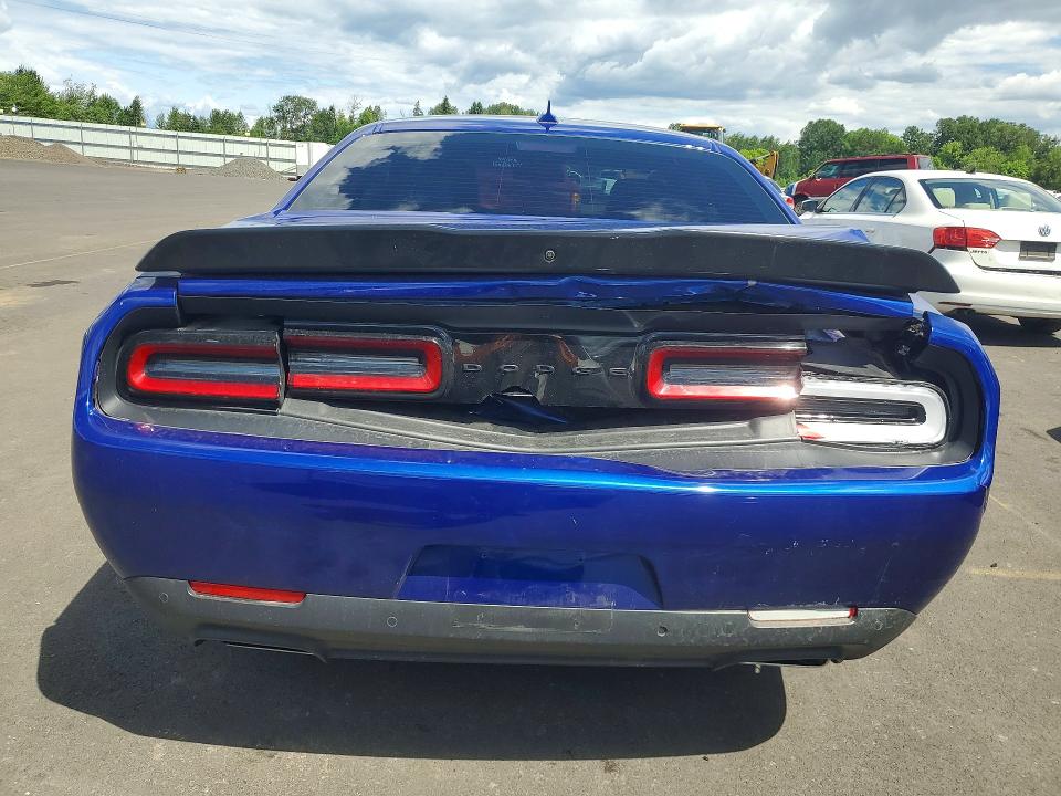 2022 Dodge Challenger VIN 2C3CDZBTXNH214904 COPART salvage auction — REAR END, Or - Salvage Title Certificate, sold $8,100 on 2026-07-27 (photo 6)