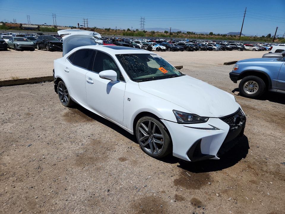 2017 Lexus Is 350 VIN JTHBE1D2XH5030759 COPART salvage auction — SIDE, AZ - CERT OF TITLE - SALVAGE, sold $2,400 on 2026-07-31 (photo 4)