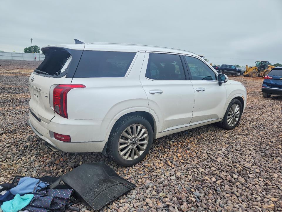 2020 Hyundai Palisade VIN KM8R5DHE7LU155380 COPART salvage auction — HAIL, Mo - Salvage Certificate Of Title, sold $2,800 on 2026-07-03 (photo 3)