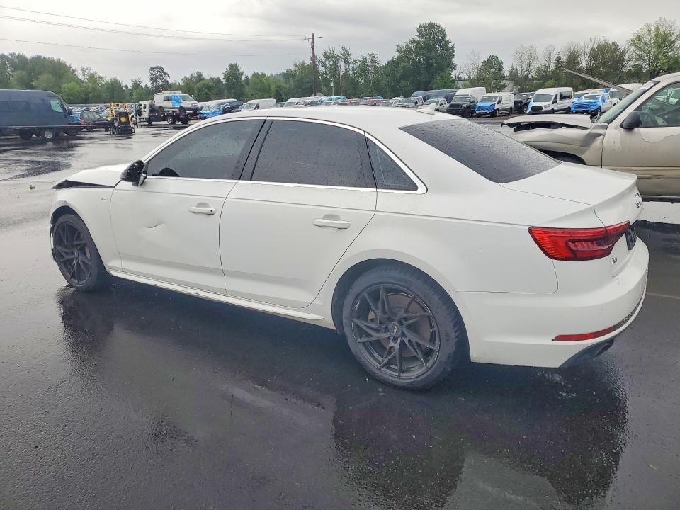 2017 Audi A4 VIN WAULNAF43HN057965 COPART salvage auction — FRONT END, Or - Certificate Of Title (P), sold $2,500 on 2026-07-22 (photo 2)