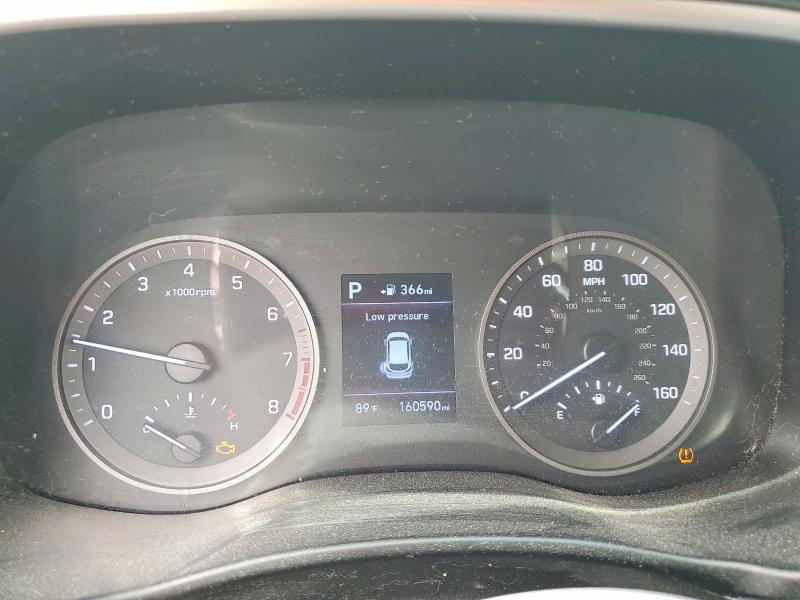2019 Hyundai VIN KM8J23A49KU885887 COPART salvage auction — HAIL, Ia - Cert Of Title-Salvage Title, sold $1,900 on 2026-07-22 (photo 9)