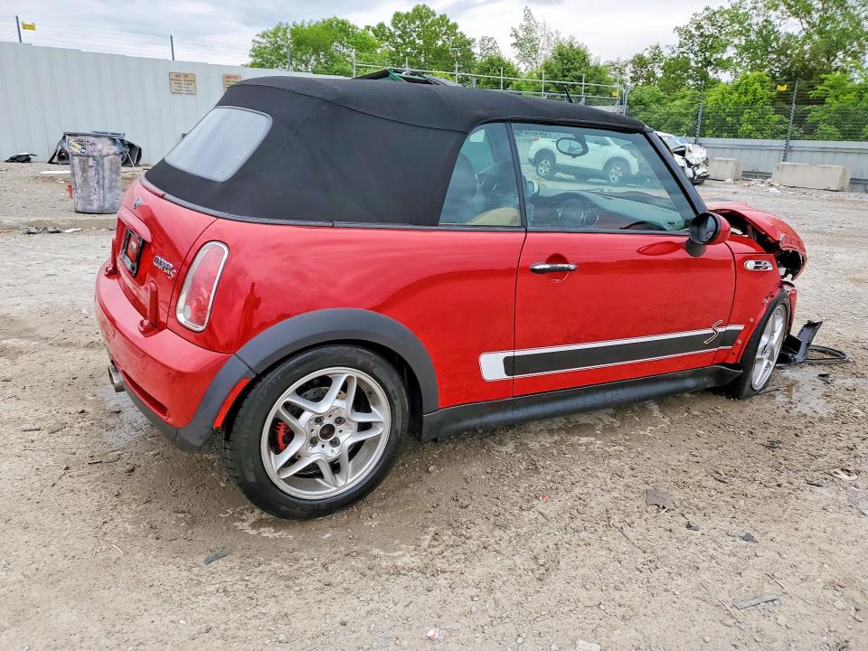 2006 Mini Cooper VIN WMWRH33576TL93010 COPART salvage auction — FRONT END, Ky - Bill Of Sale/Part Only/No Titl, sold $675 on 2026-07-02 (photo 3)