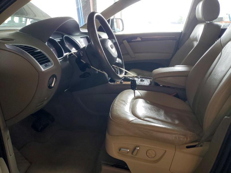 2015 Audi Q7 VIN WA1LGAFEXFD019670 COPART salvage auction — FRONT END, Ca - Salvage Certificate, sold $425 on 2026-07-09 (photo 7)