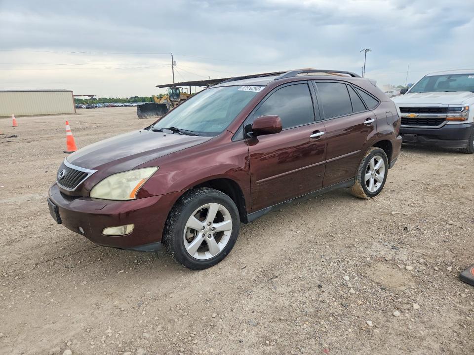 2008 Lexus Rx 350 VIN JTJGK31U680011945 COPART salvage auction — Burn Engine, TX - SALVAGE VEHICLE TITLE (P), sold $1,100 on 2026-07-15 (photo 1)