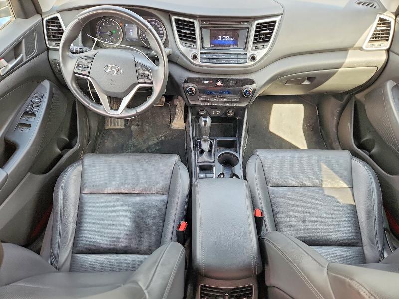 2017 Hyundai Tucson VIN KM8J33A49HU539103 COPART salvage auction — FRONT END, ON - PERMIT SALVAGE, sold $3,600 on 2026-07-14 (photo 8)