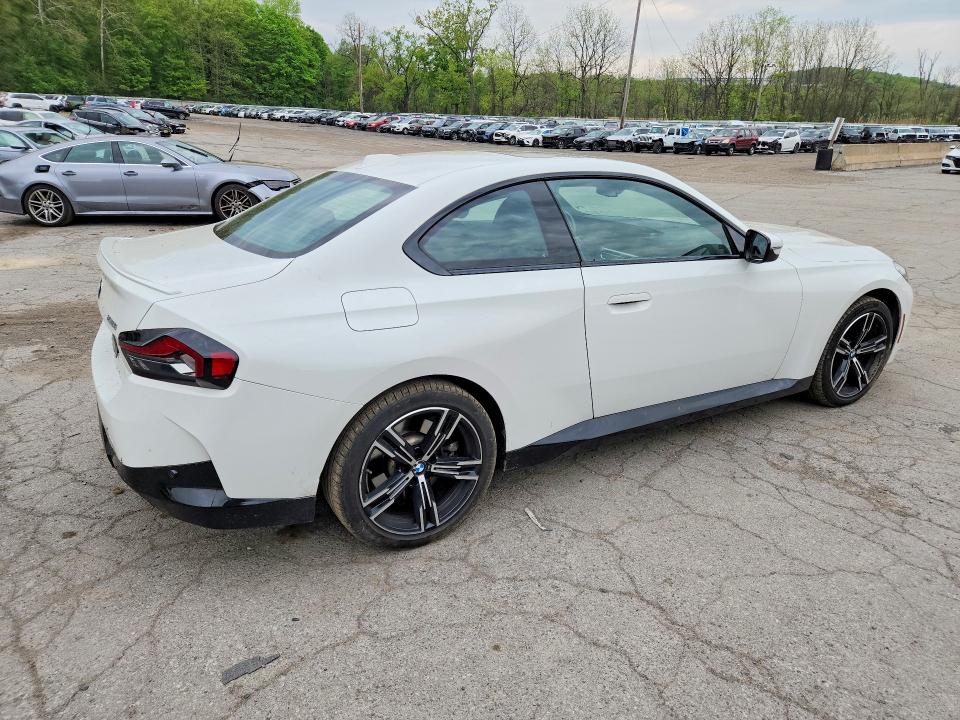 2024 BMW 2er VIN 3MW33CM02R8E57182 COPART salvage auction — SIDE, Ny - Mv-907A Salvage Certificate, sold $11,300 on 2026-08-27 (photo 3)