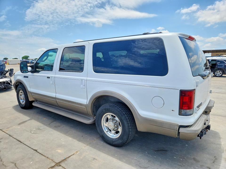2003 Ford Excursion VIN 1FMNU44F23EA80999 COPART salvage auction — FRONT END, Tx - Certificate Of Title (P), sold $1,400 on 2026-07-09 (photo 2)