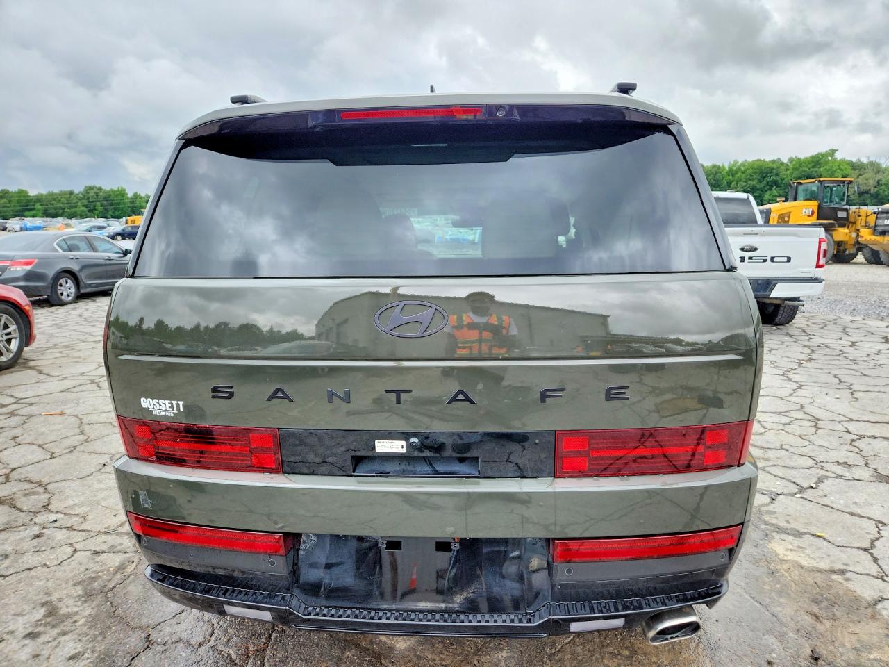 2025 Hyundai Santa Fe VIN 5NMP54GLXSH088260 COPART salvage auction — Front End, TN - SALVAGE CERTIFICATE, sold $8,700 on 2026-07-09 (photo 6)
