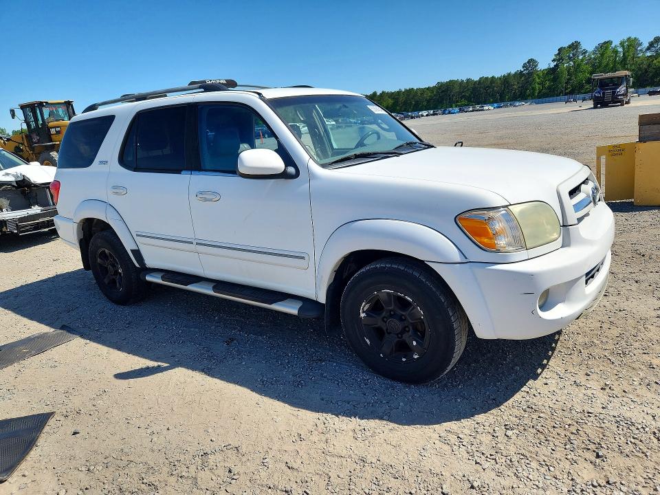 2005 Toyota Sequoia VIN 5TDZT34A05S242195 COPART salvage auction — REAR END, NC - SALVAGE CERTIFICATE OF TITLE, sold $1,250 on 2026-07-06 (photo 4)