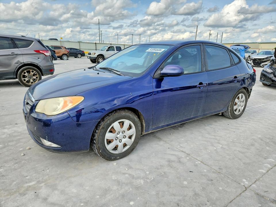2009 Hyundai Elantra VIN KMHDU46D69U619114 COPART salvage auction — REAR END, Tx - Salvage Vehicle Title, sold $800 on 2026-07-10 (photo 1)