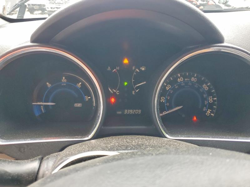 2010 Toyota Highlander hybrid VIN JTEJW3EH8A2042727 COPART salvage auction — REAR END, Ga - Certificate Of Title (P), sold $1,850 on 2026-07-02 (photo 9)