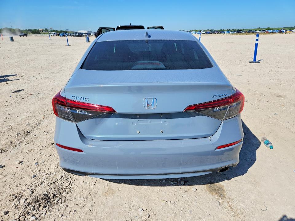 2022 Honda VIN 2HGFE2F58NH501264 COPART salvage auction — MINOR DENT/SCRATCHES, Tx - Certificate Of Title, sold $11,400 on 2026-07-30 (photo 6)