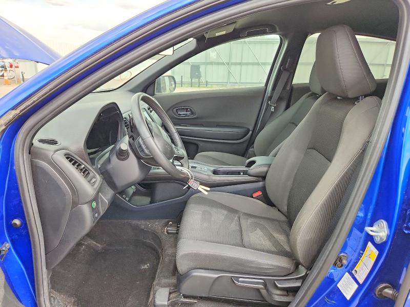 2022 Honda Hr-v VIN 3CZRU6H17NM743197 COPART salvage auction — HAIL, Wi - Cert Of Title-Salvage Vehicle, sold $8,100 on 2026-07-28 (photo 7)