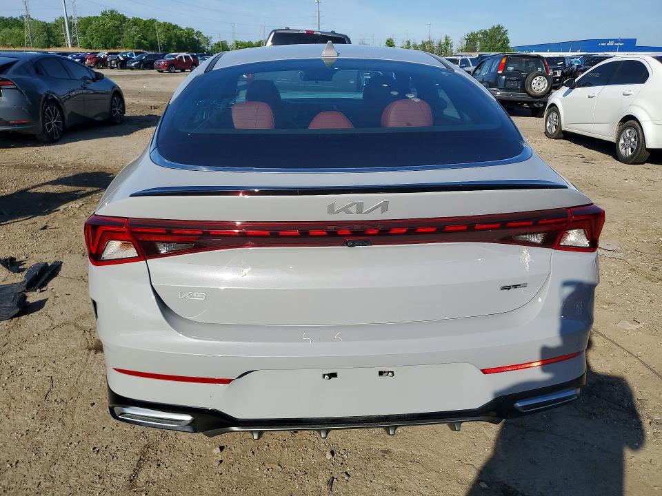 2023 Kia K5 VIN 5XXG64J28PG172158 COPART salvage auction — FRONT END, Mi - Scrap Certificate Of Title, sold $5,200 on 2026-07-24 (photo 6)