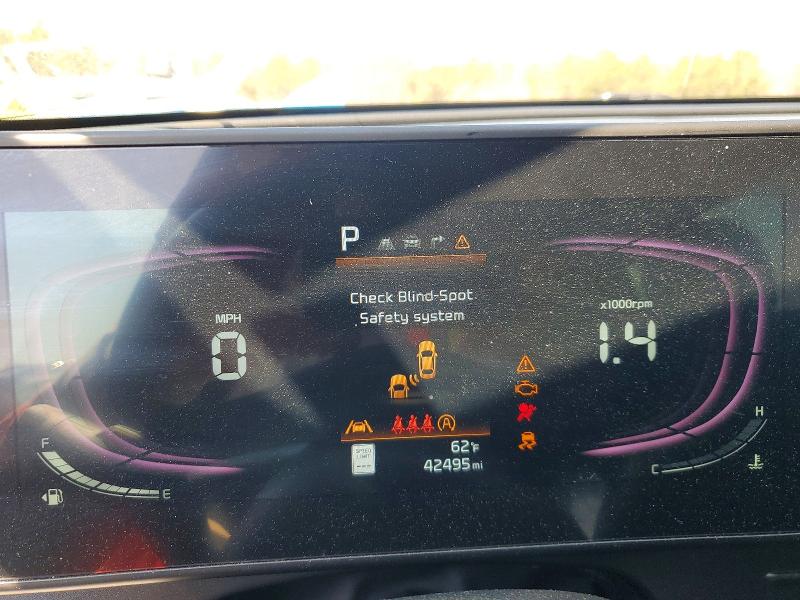 2024 Kia Sportage VIN 5XYK3CDFXRG192650 COPART salvage auction — FRONT END, Ny - Mv-907A Salvage Certificate, sold $4,850 on 2026-07-20 (photo 9)