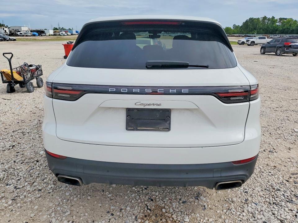 2019 Porsche Cayenne VIN WP1AA2AY9KDA01241 COPART salvage auction — FRONT END, Tx - Salvage Vehicle Title, sold $11,000 on 2026-07-21 (photo 6)