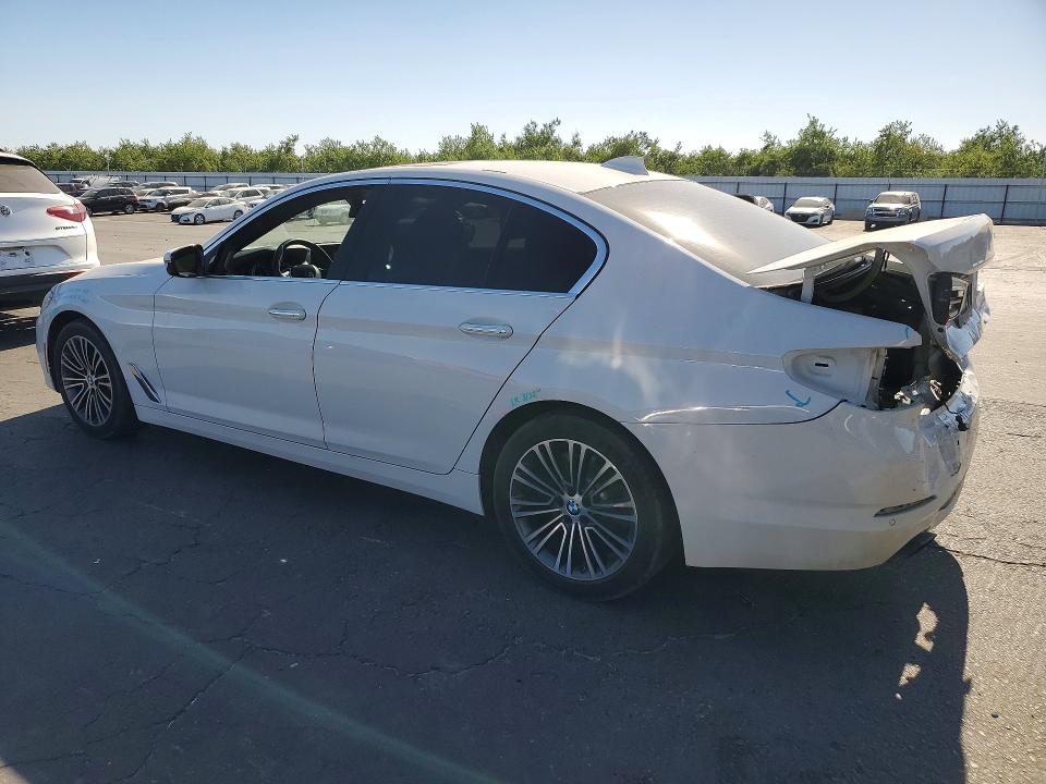 2018 BMW 5er VIN WBAJE5C58JWA97277 COPART salvage auction — REAR END, Ca - Salvage Certificate, sold $10,500 on 2026-07-20 (photo 2)