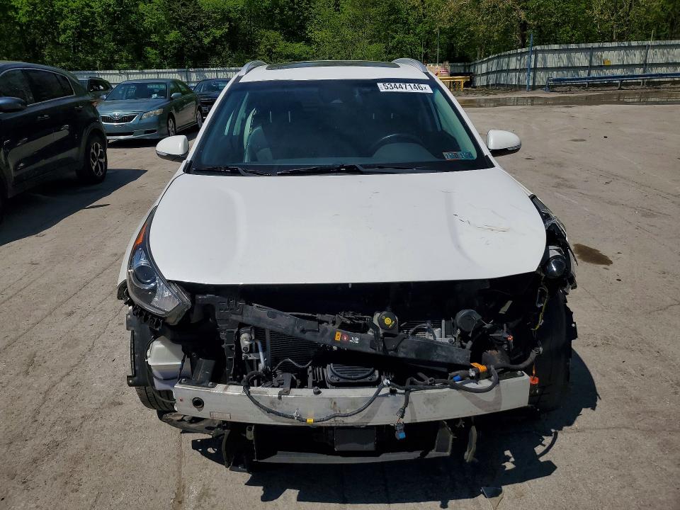 2017 Kia Niro VIN KNDCC3LC7H5051294 COPART salvage auction — FRONT END, Pa - Certificate Of Salvage, sold $225 on 2026-07-23 (photo 5)