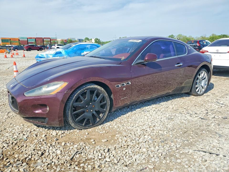 2008 Maserati Granturismo VIN ZAMGJ45A480036379 COPART salvage auction — MINOR DENT/SCRATCHES, Oh - Certificate Of Title (P), sold $5,900 on 2026-07-07 (photo 1)