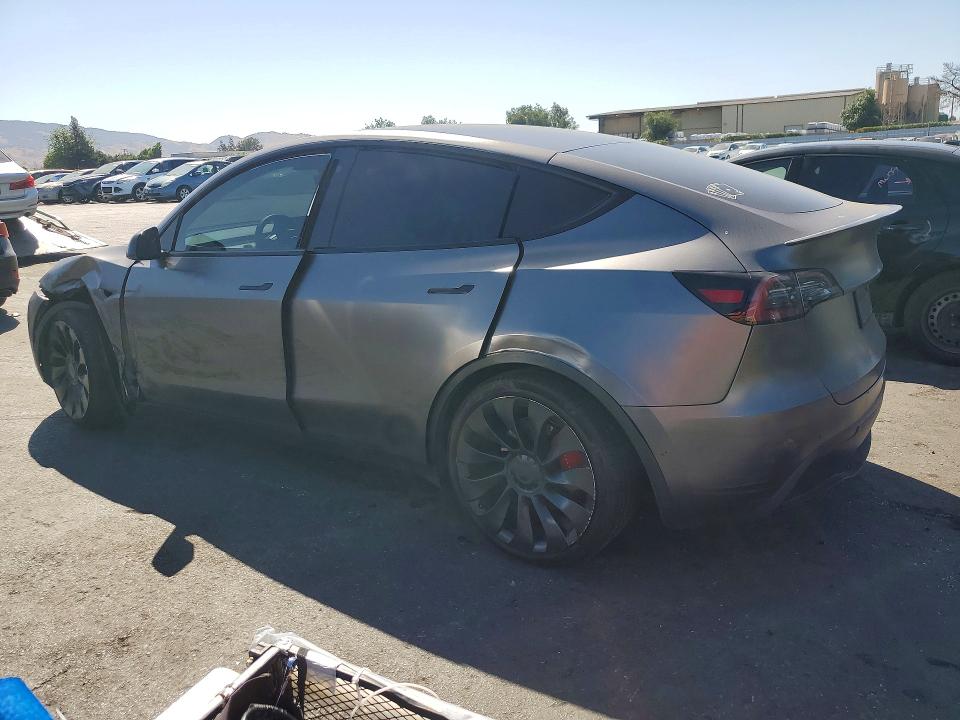 2022 Tesla Model y VIN 7SAYGDEF4NF517865 COPART salvage auction — FRONT END, CA - SALVAGE CERTIFICATE, sold $12,000 on 2026-07-14 (photo 2)