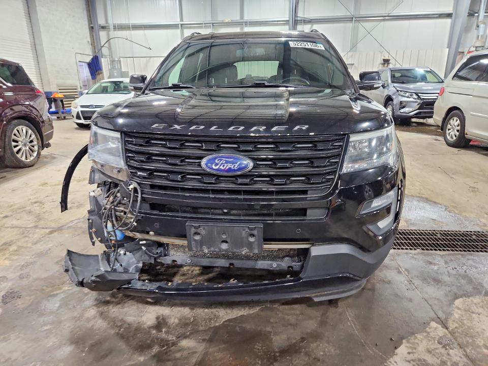 2016 Ford Explorer VIN 1FM5K8GT0GGC58756 COPART salvage auction — FRONT END, Mn - Cert Of Title-Salvage, sold $3,650 on 2026-07-02 (photo 5)