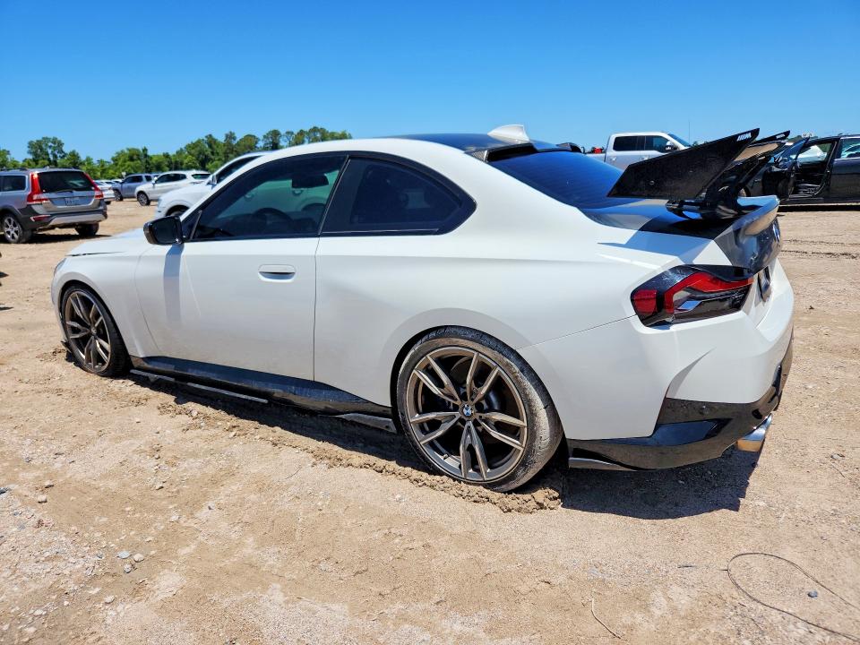 2022 BMW M240i VIN 3MW53CM08N8C38780 COPART salvage auction — FRONT END, Nc - Salvage Certificate Of Title, sold $22,700 on 2026-07-28 (photo 2)