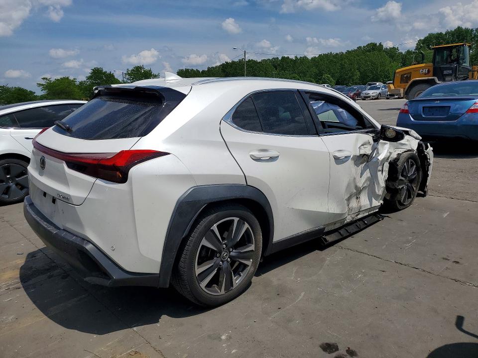 2021 Lexus Ux VIN JTHX3JBH2M2034805 COPART salvage auction — FRONT END, Ky - Cert Of Title-Salvage, sold $5,700 on 2026-07-27 (photo 3)