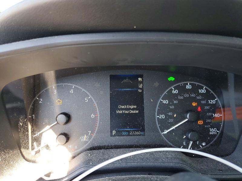 2023 Toyota Corolla VIN JTDBDMHE3PJ002463 COPART salvage auction — WATER/FLOOD, Ny - Mv907A-Flood Salvage, sold $3,900 on 2026-07-20 (photo 9)
