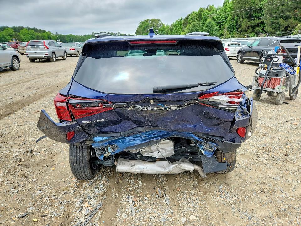 2023 Kia Seltos VIN KNDERCAA6P7449947 COPART salvage auction — FRONT END, Va - Cert Of Title - Salvage, sold $675 on 2026-07-14 (photo 6)