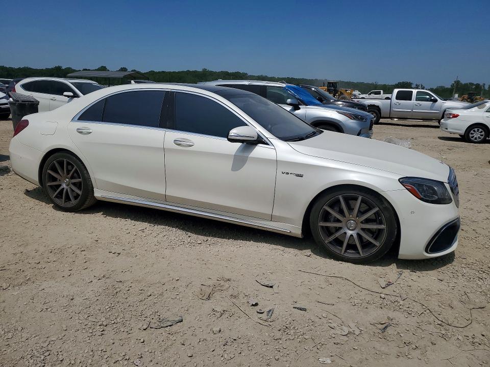 2019 Mercedes-benz S class VIN WDDUG8JB9KA433198 COPART salvage auction — MECHANICAL, Mo - Dealer Only Clean Title (P), sold $34,250 on 2026-09-10 (photo 4)
