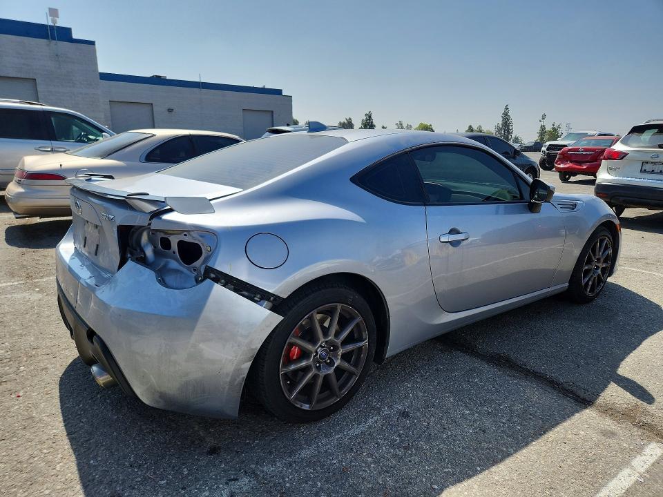 2018 Subaru Brz VIN JF1ZCAC1XJ9601525 COPART salvage auction — REAR END, CA - SALVAGE CERTIFICATE, sold $3,350 on 2026-07-23 (photo 3)