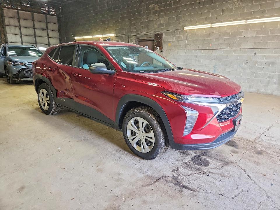 2024 Chevrolet Trax VIN KL77LFE2XRC077096 COPART salvage auction — SIDE, Ny - Mv-907A Salvage Certificate, sold $4,750 on 2026-07-06 (photo 4)