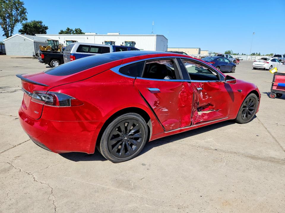 2018 Tesla Model s VIN 5YJSA1E21JF278575 COPART salvage auction — SIDE, Ca - Salvage Certificate, sold $5,300 on 2026-07-20 (photo 3)