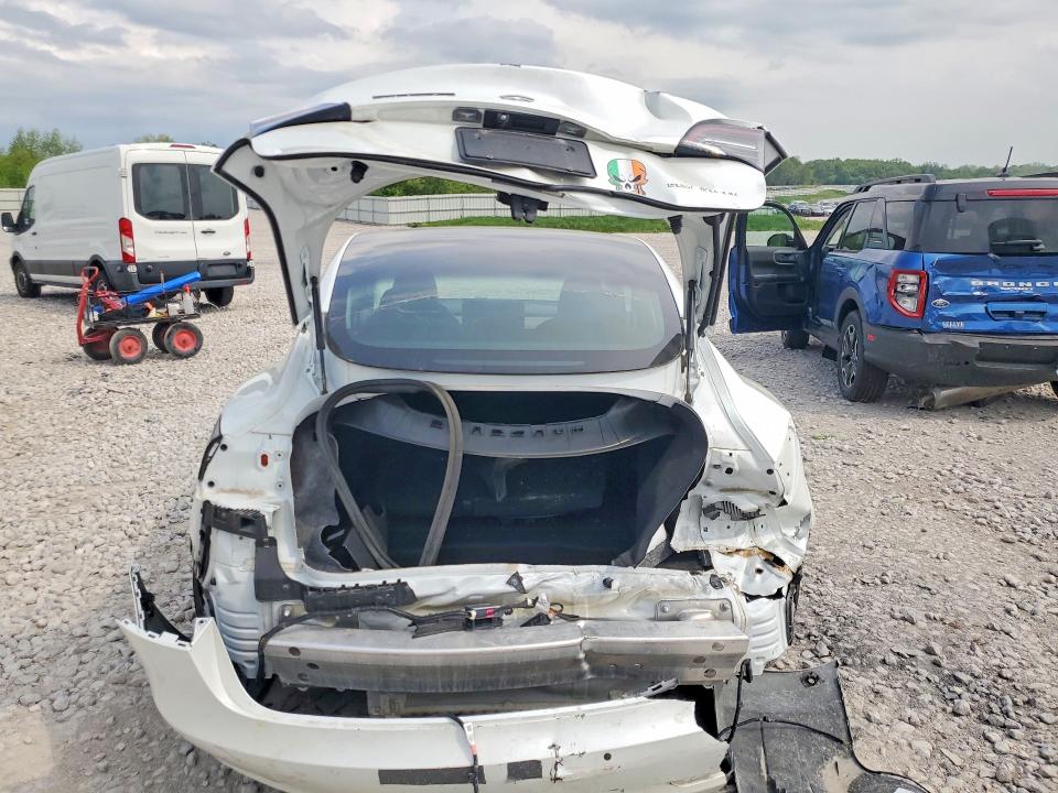 2020 Tesla VIN 5YJ3E1EB6LF618332 COPART salvage auction — REAR END, Mi - Certificate Of Title, sold $4,250 on 2026-07-16 (photo 6)
