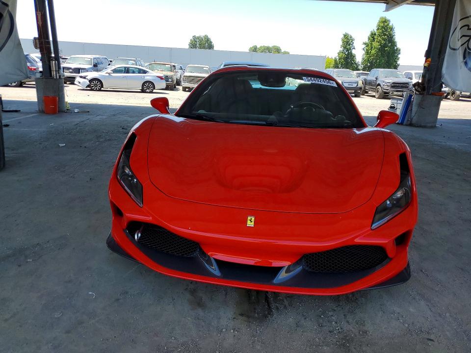 2021 Ferrari F8 spider VIN ZFF93LMA3M0267580 COPART salvage auction — MINOR DENT/SCRATCHES, Ca - Salvage Certificate, sold $137,000 on 2026-07-30 (photo 5)