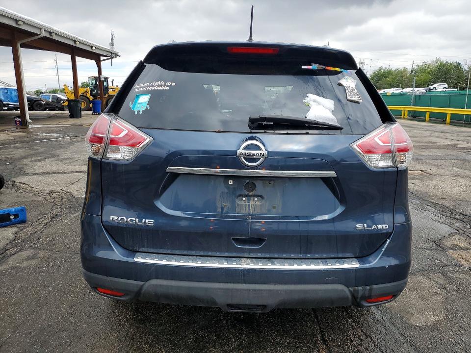 2015 Nissan VIN 5N1AT2MV8FC812081 COPART salvage auction — REAR END, CO - PUBLIC - SALVAGE TITLE (P), sold $1,600 on 2026-07-02 (photo 6)