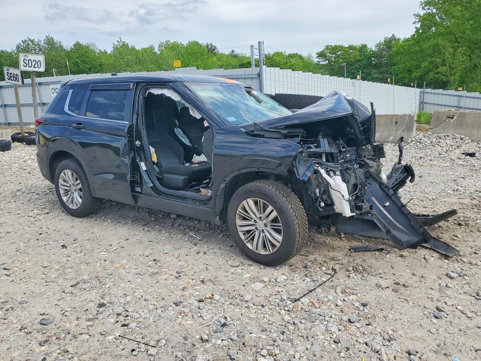 2022 Mitsubishi Outlander VIN JA4J4TA8XNZ033101 COPART salvage auction — FRONT END, Ma - Cert Of Title-Salvage, sold $925 on 2026-07-08 (photo 4)