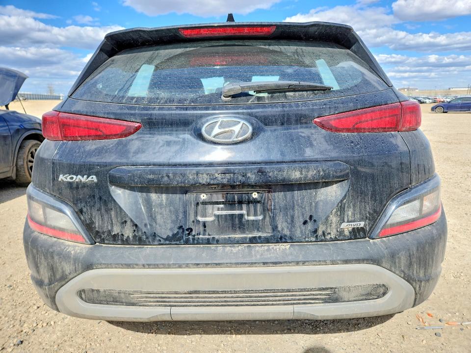 2022 Hyundai Kona VIN KM8K6CAB6NU873725 COPART salvage auction — FRONT END, Salvage Title, sold $5,100 on 2026-07-16 (photo 6)