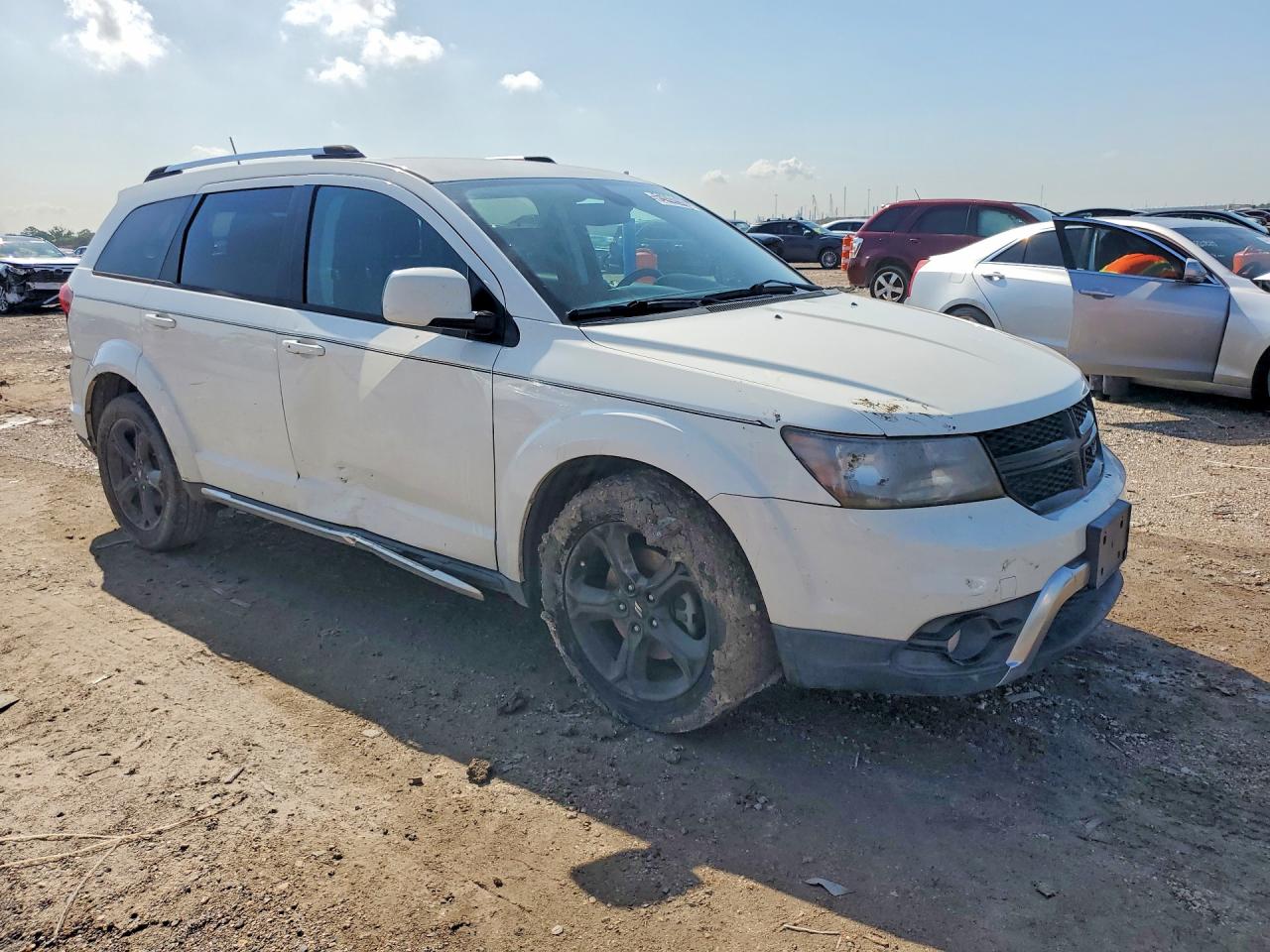 2019 Dodge Journey VIN 3C4PDCGG2KT686684 COPART salvage auction — Front End, TX - SALVAGE VEHICLE TITLE, sold $725 on 2026-07-02 (photo 4)