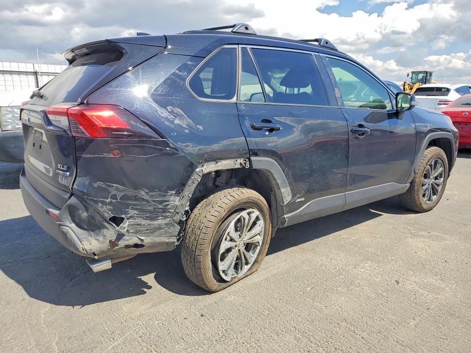 2023 Toyota VIN JTMB6RFVXPD105999 COPART salvage auction — REAR END, Salvage Title, sold $6,600 on 2026-07-23 (photo 3)