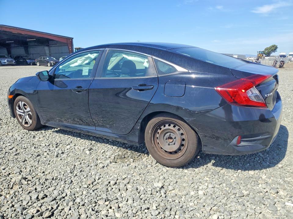2017 Honda VIN 19XFC2F54HE203590 COPART salvage auction — FRONT END, Ca - Salvage Certificate, sold $2,550 on 2026-07-02 (photo 2)
