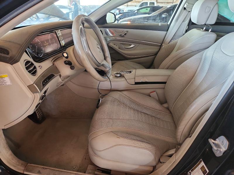2014 Mercedes-benz S-klasse VIN WDDUG8CB7EA009262 COPART salvage auction — REAR END, Az - Certificate Of Title, sold $3,700 on 2026-07-06 (photo 7)