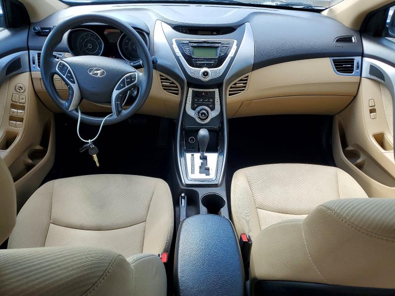 2012 Hyundai Elantra VIN KMHDH4AE4CU449413 COPART salvage auction — SIDE, Md - Cert Of Salvage > 75% Damage, sold $1,150 on 2026-07-07 (photo 8)